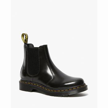 Dr Martens Női 2976 Arcadia Bőr Chelsea Csizma Fekete